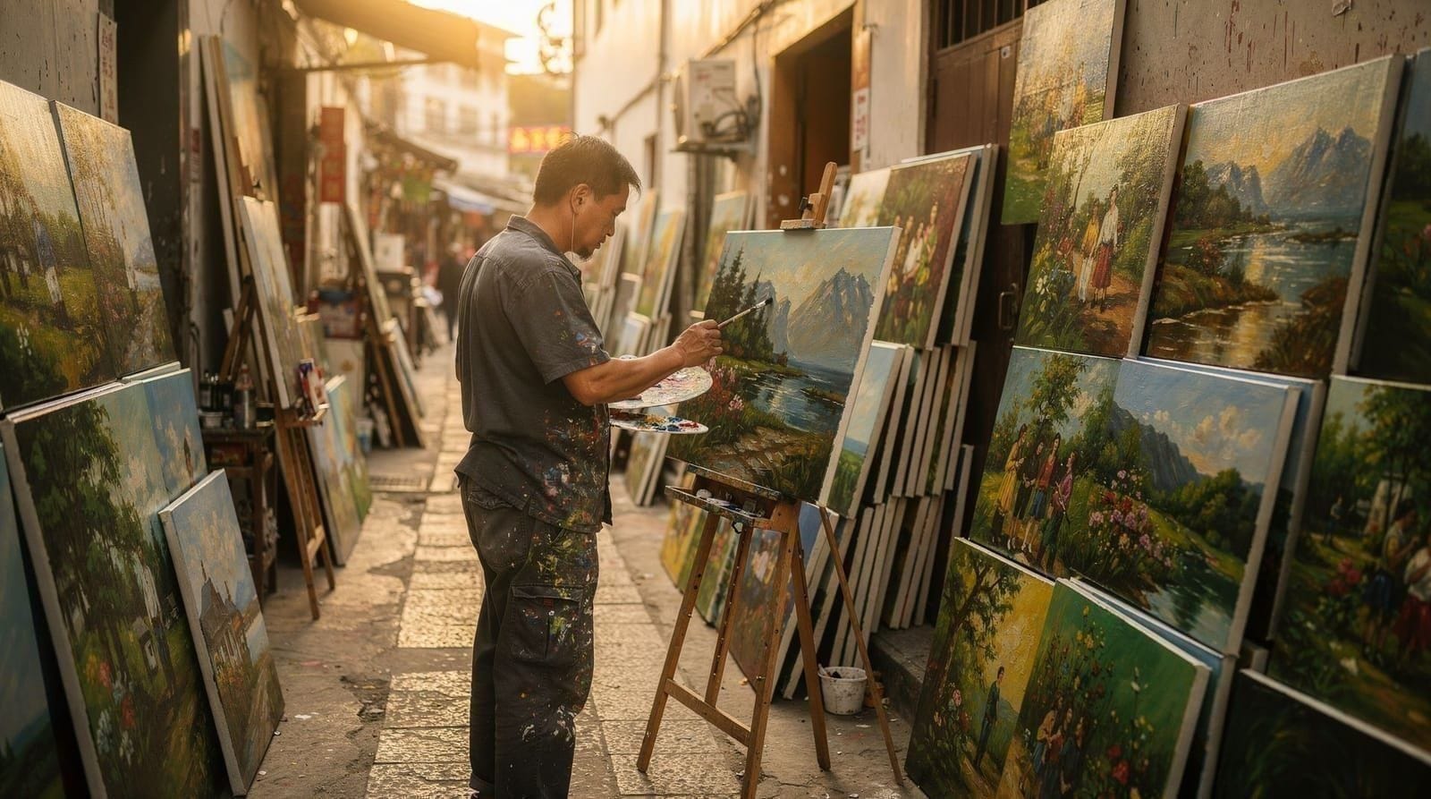 Dafen Oil Painting Village Shenzhen: what it is and how to visit